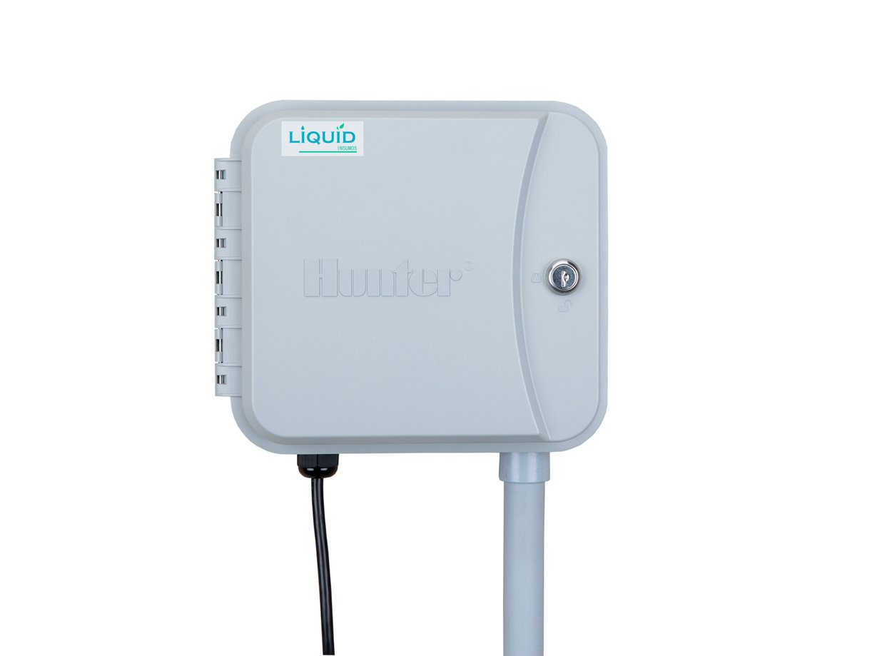 Programador Hunter PRO-C instalado en pared